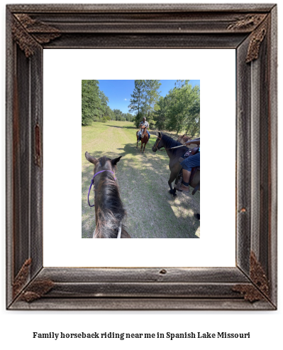 family horseback riding near me in Spanish Lake, Missouri